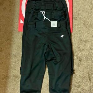 4 Kids Black Easton Baseball Pants - worn one season, one still has tags